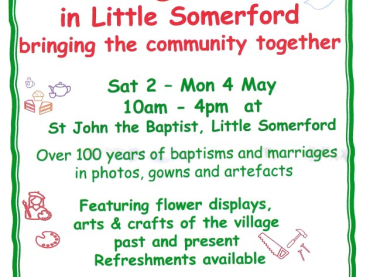 Celebration of Village Life in Little Somerford - Bringing the Community Together